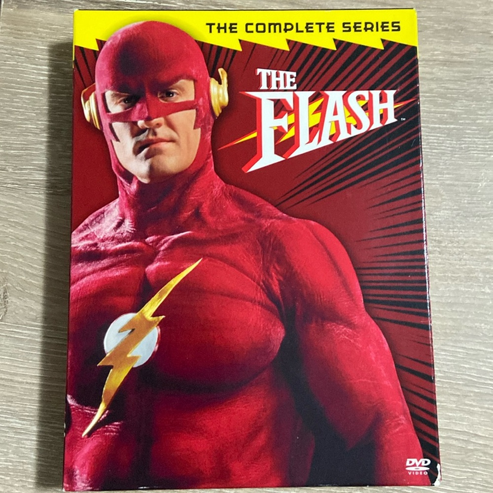 The Flash: The Complete Series (DVD, 2006 / 1990, 6-Disc Set) With Slipcover